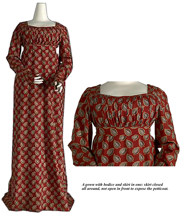 Round gown 1802